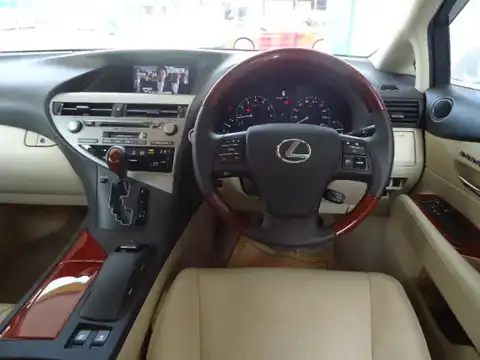 カタログ画像：ＲＸ （RX） ＲＸ３５０ バージョンＬ 2009年1月 DBA-GGL15W 3500cc ホワイトパールクリスタルシャイン 燃費9.4km / l 内装