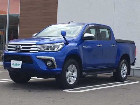 カタログ画像：ハイラックス （HILUX） Ｘ 2019年6月 QDF-GUN125 2400cc ネビュラブルーメタリック 燃費11.8km / l メイン（その他）