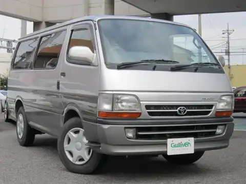 カタログ画像：ハイエースバン （HIACE VAN） スーパーＧＬ 2003年7月 TC-TRH112V 2000cc アクアシルバートーニングｏｒマーベラスシルバートーニング 燃費9.5km / l メイン