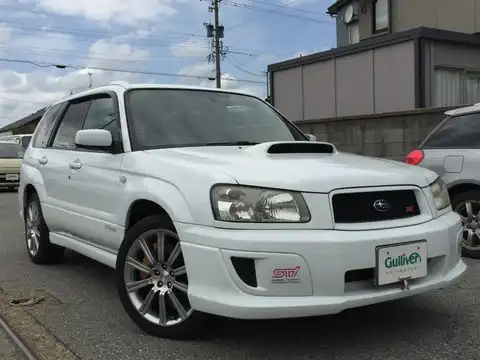 カタログ画像：フォレスター （FORESTER） ＳＴｉバージョン 2004年2月 TA-SG9 2500cc ピュアホワイト 燃費10.0km / l メイン（その他）