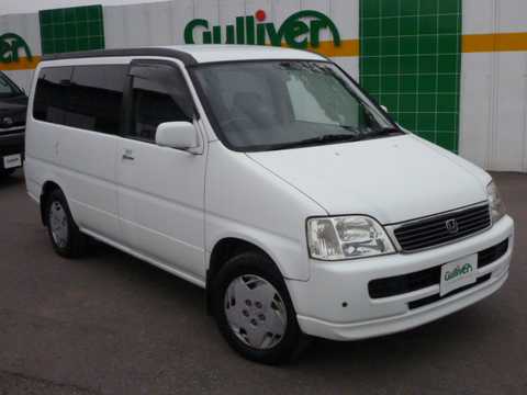 カタログ画像：ステップワゴン （STEPWAGON） デラクシー フィールドデッキ 回転対座シート 2000年8月 GF-RF1 2000cc タフタホワイト 燃費10.6km / l メイン（その他）