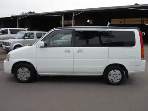 カタログ画像：ステップワゴン （STEPWAGON） デラクシー フィールドデッキ ポップアップシート 2000年8月 GF-RF1 2000cc タフタホワイト 燃費10.6km / l 外装