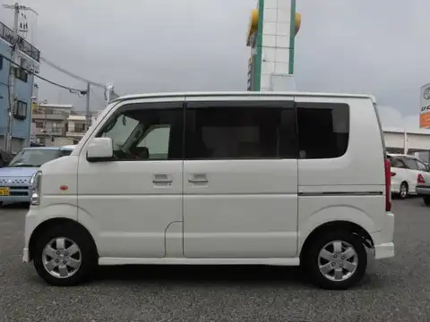 カタログ画像：エブリイワゴン （EVERY WAGON） ＰＺターボ 2007年7月 ABA-DA64W 660cc パールホワイト 燃費15.0km / l 外装