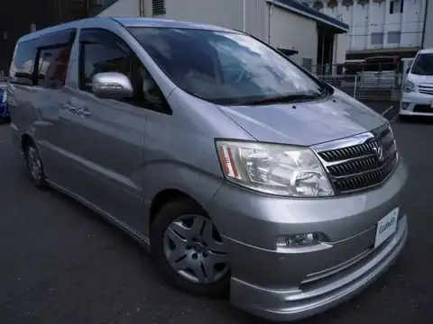 カタログ画像：アルファードＧ （ALPHARD G） ＡＸ Ｌエディション サイドリフトアップシート装着車 2004年2月 CBA-ANH15W 2400cc シルバーメタリック 燃費9.4km / l メイン（その他）