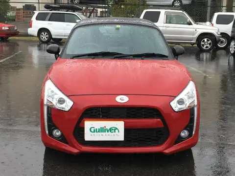 カタログ画像：コペン （COPEN） ローブ 2014年6月 DBA-LA400K 660cc マタドールレッドパール 燃費25.2km / l フロント