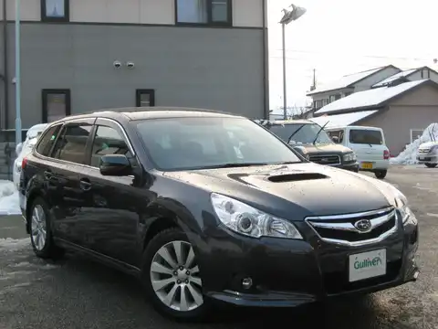 カタログ画像：レガシィツーリングワゴン （LEGACY TOURING WAGON） ２．５ＧＴ 2010年5月 DBA-BR9 2500cc グラファイトグレー・メタリック 燃費12.0km / l メイン（その他）