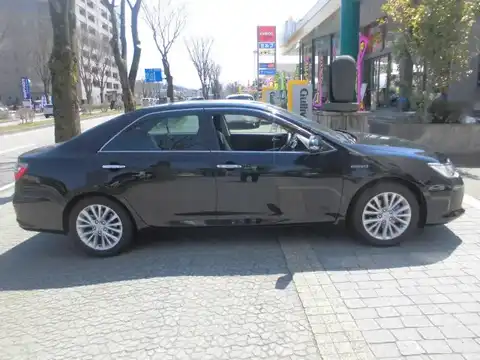 カタログ画像：カムリ （CAMRY） ハイブリッド Ｇパッケージ 2015年10月 DAA-AVV50 2500cc ダークスチールマイカ 燃費23.4km / l 外装