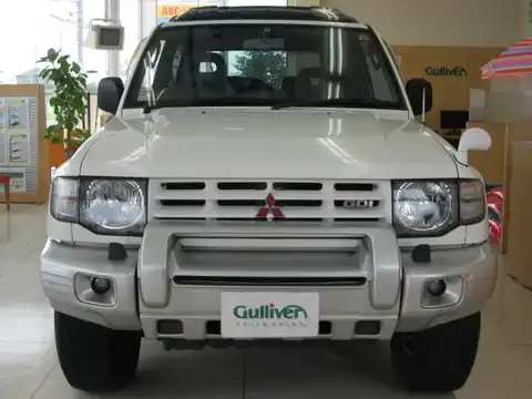 カタログ画像：パジェロ （PAJERO） Ｊトップ ＪＳ 1997年5月 E-V23C 3000cc ソフィアホワイト フロント