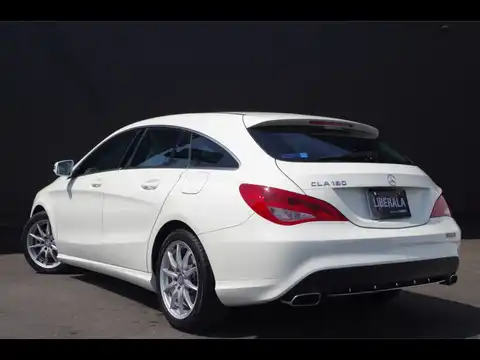 カタログ画像：ＣＬＡクラス シューティングブレーク （CLA-CLASS SHOOTING BRAKE） ＣＬＡ１８０ シューティングブレーク 2016年6月 DBA-117942 1600cc カルサイトホワイト（Ｓ） 燃費15.9km / l バック