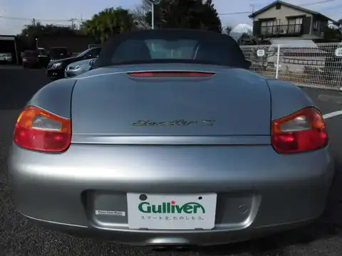 カタログ画像：ボクスター （BOXSTER） ボクスターＳ 2001年9月 GF-98667 3200cc 燃費7.4km / l バック