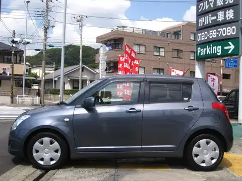 カタログ画像：スイフト （SWIFT） １．２ＸＧ 2009年5月 DBA-ZC71S 1200cc アズールグレーパールメタリック 燃費21.0km / l 外装