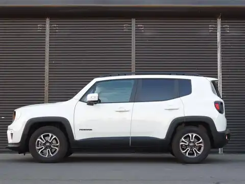 カタログ画像：ジープ・レネゲード （JEEP RENEGADE） ロンジチュード 2020年2月 3BA-BV13PM 1300cc アルパインホワイトクリアコート 燃費14.3km / l 外装