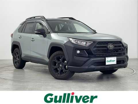 カタログ画像：ＲＡＶ４ （RAV4） アドベンチャー オフロードパッケージⅡ 2024年12月 6BA-MXAA54 2000cc アティチュードブラックマイカ×アーバンカーキ 燃費15.2km / l メイン（その他）