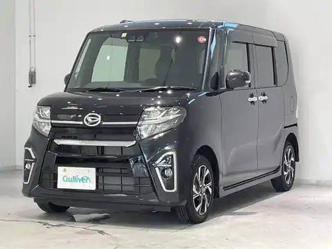 カタログ画像：タント （TANTO） カスタムＸ 2022年10月 5BA-LA650S 660cc ブラックマイカメタリック×シャイニングホワイトパールorシャイニングホワイトパール 燃費21.9km / l 外装