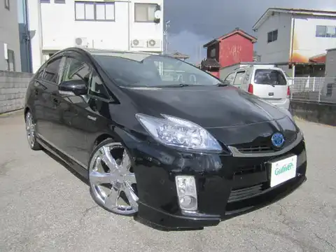 カタログ画像：プリウス （PRIUS） Ｇツーリングセレクション・レザーパッケージ 2009年5月 DAA-ZVW30 1800cc ブラック 燃費35.5km / l メイン（その他）