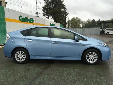 カタログ画像：プリウスＰＨＶ （PRIUS PHV） Ｇ 2012年11月 DLA-ZVW35 1800cc トゥルーブルーマイカメタリック 燃費31.6km / l 外装