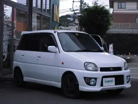 カタログ画像：プレオ （PLEO） ＲＳ 2002年10月 TA-RA2 660cc ピュアホワイト 燃費18.0km / l メイン（その他）