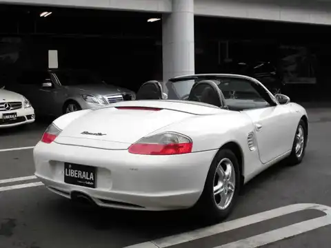 カタログ画像：ボクスター （BOXSTER） ボクスター 2002年9月 GH-98623 2700cc 燃費8.3km / l バック