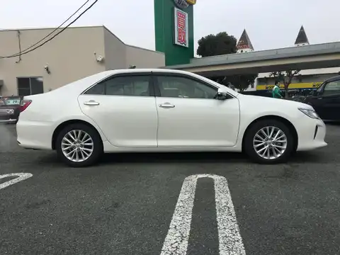 カタログ画像：カムリ （CAMRY） ハイブリッド Ｇパッケージ 2014年9月 DAA-AVV50 2500cc ホワイトパールクリスタルシャイン 燃費23.4km / l 外装