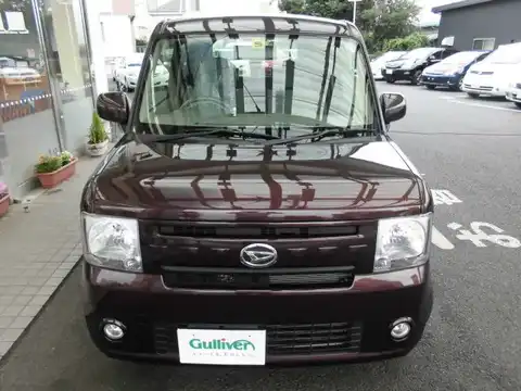 カタログ画像：ムーヴコンテ （MOVE CONTE） Ｇ ＮＡＶＩ 2011年9月 DBA-L575S 660cc プラムブラウンクリスタルマイカ 燃費25.5km / l フロント