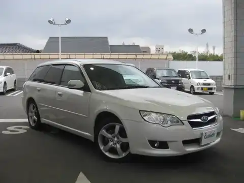 カタログ画像：レガシィツーリングワゴン （LEGACY TOURING WAGON） ２．０ｉ ブライトン 2007年5月 CBA-BP5 2000cc サテンホワイト・パール 燃費14.0km / l メイン（その他）