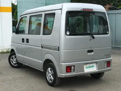 カタログ画像：エブリイ （EVERY） ＰＡ 2008年4月 EBD-DA64V 660cc シルキーシルバーメタリック 燃費15.2km / l バック