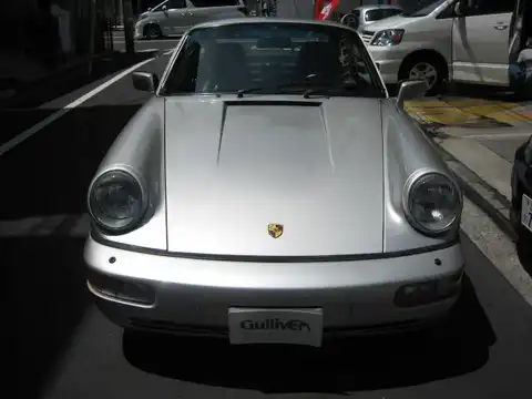 カタログ画像：９１１ （911） ９１１カレラ４ カブリオレ 1991年2月 E-964K 3600cc フロント