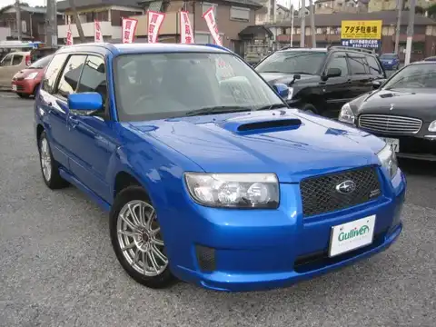 カタログ画像：フォレスター （FORESTER） クロススポーツＳエディション 2006年2月 TA-SG5 2000cc ＷＲブルー・マイカ 燃費12.2km / l メイン（その他）