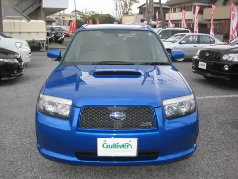 カタログ画像：フォレスター （FORESTER） クロススポーツＳエディション 2006年2月 TA-SG5 2000cc ＷＲブルー・マイカ 燃費12.2km / l フロント