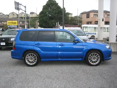 カタログ画像：フォレスター （FORESTER） クロススポーツＳエディション 2006年2月 TA-SG5 2000cc ＷＲブルー・マイカ 燃費12.2km / l 外装