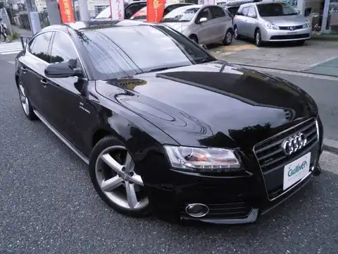 カタログ画像：Ａ５スポーツバック （A5 SPORTBACK） ２．０ＴＦＳＩクワトロ 2010年1月 ABA-8TCDNL 2000cc ファントムブラックパールエフェクト 燃費12.0km / l メイン（その他）