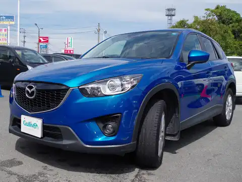 カタログ画像：ＣＸ－５ （CX-5） ＸＤ 2012年9月 LDA-KE2AW 2200cc スカイブルーマイカ 燃費18.0km / l 外装