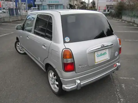 カタログ画像：ミラジーノ （MIRA GINO） ミニライトスペシャル 2004年4月 UA-L700S 660cc シルバーメタリック 燃費19.4km / l バック