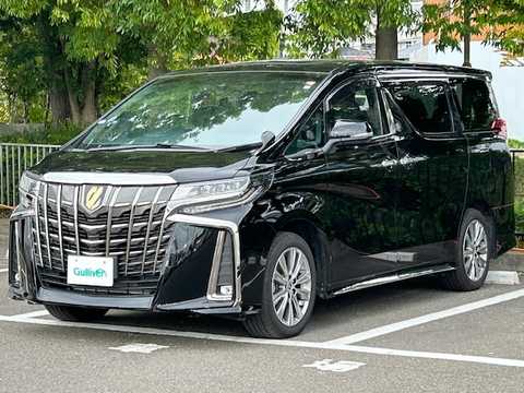 カタログ画像：アルファード （ALPHARD） ２．５Ｓ タイプゴールドⅢ 2022年5月 3BA-AGH35W 2500cc スパークリングブラックパールクリスタルシャイン 燃費10.6km / l 外装