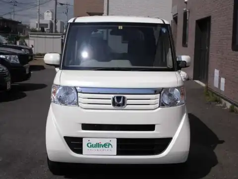 カタログ画像：Ｎ－ＢＯＸ＋ （N-BOX PLUS） Ｇ 2012年12月 DBA-JF1 660cc プレミアムホワイト・パール 燃費23.2km / l フロント