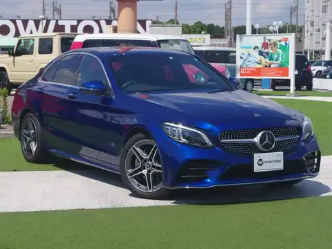 カタログ画像：Ｃクラス （C-CLASS） Ｃ２２０ｄ ローレウスエディション 2019年10月 LDA-205014 2000cc ブリリアントブルー（Ｍ） 燃費18.9km / l メイン（その他）