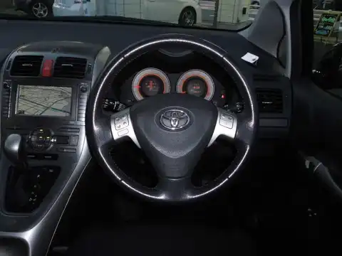 カタログ画像：オーリス （AURIS） １５０Ｘ Ｓパッケージ 2008年12月 DBA-NZE154H 1500cc ブラックマイカ 燃費15.4km / l 内装