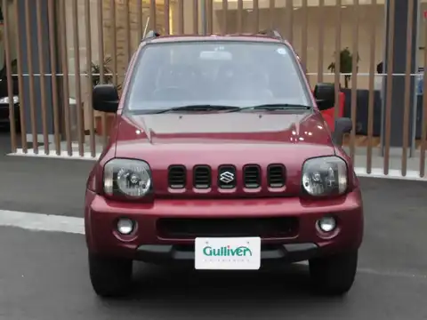 カタログ画像：ジムニーワイド （JIMNY WIDE） ＪＺ 1998年1月 GF-JB33W 1300cc ボルドーレッドパール 燃費14.6km / l フロント