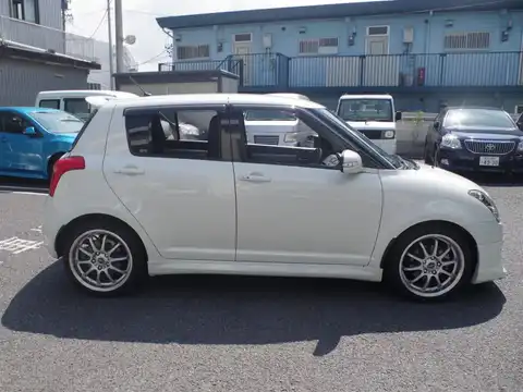 カタログ画像：スイフト （SWIFT） スポーツ Ｓリミテッド 2008年12月 CBA-ZC31S 1600cc パールホワイト 燃費14.6km / l 外装