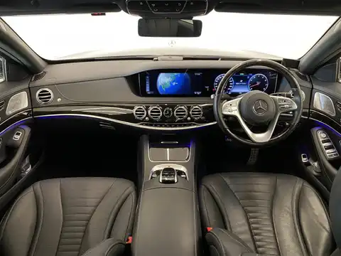 カタログ画像：Ｓクラス （S-CLASS） Ｓ４５０エクスクルーシブ 2019年1月 DAA-222058 3000cc マグネタイトブラック（Ｍ）orオブシディアンブラック（Ｍ） 燃費12.5km / l 内装