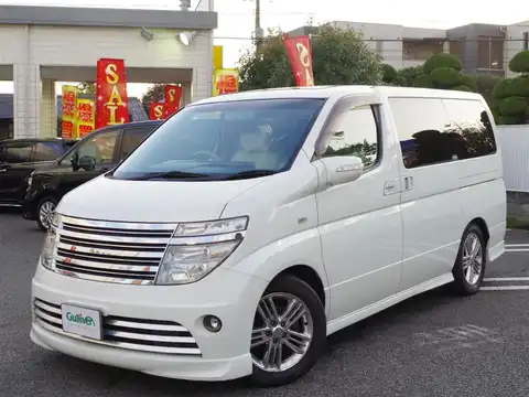 カタログ画像：エルグランド （ELGRAND） ライダーＳ 2004年4月 UA-NE51 3500cc ホワイトパール（３Ｐ） 外装