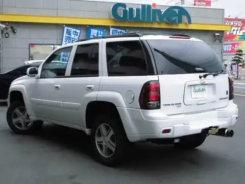 カタログ画像：シボレートレイルブレイザー （CHEVROLET TRAILBLAZER） ＬＴＺ 2006年1月 GH-T360 4200cc サミットホワイト 燃費6.3km / l バック