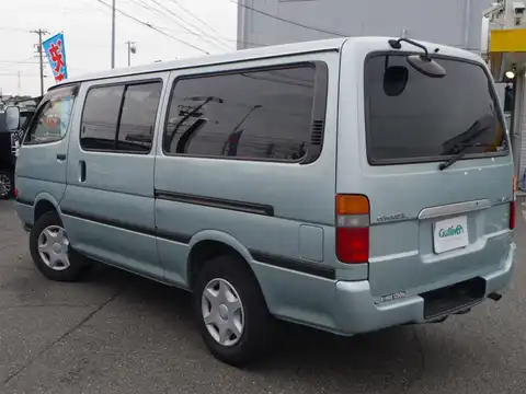 カタログ画像：ハイエースバン （HIACE VAN） スーパーＧＬ－Ｅ 2004年4月 KG-LH172V 3000cc ライトグリーンメタリック バック