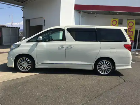 カタログ画像：アルファード （ALPHARD） ２４０Ｇ 2008年5月 DBA-ANH20W 2400cc ゴールドパールクリスタルシャイン 燃費11.6km / l 外装