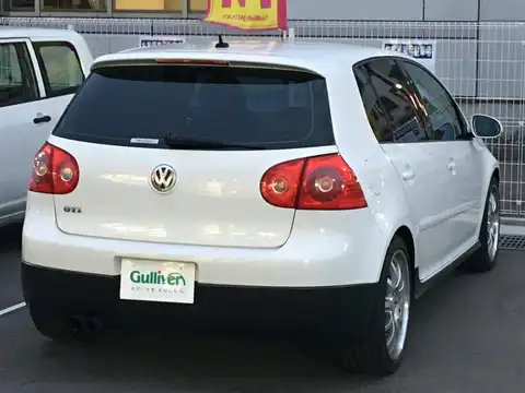 カタログ画像：ゴルフ （GOLF） ＧＴＩ 2007年1月 GH-1KAXX 2000cc キャンディホワイト 燃費12.6km / l バック