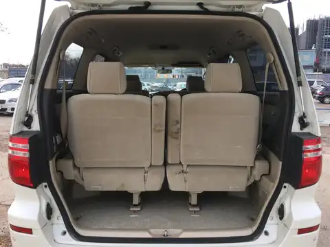 カタログ画像：アルファードＧ （ALPHARD G） ＡＸ Ｌエディション 2007年6月 DBA-ANH10W 2400cc ホワイトパールクリスタルシャイン 燃費9.7km / l 内装