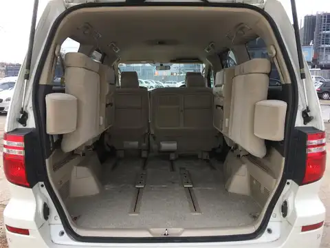 カタログ画像：アルファードＧ （ALPHARD G） ＡＸ Ｌエディション 2007年6月 DBA-ANH15W 2400cc ホワイトパールクリスタルシャイン 燃費9.4km / l 内装