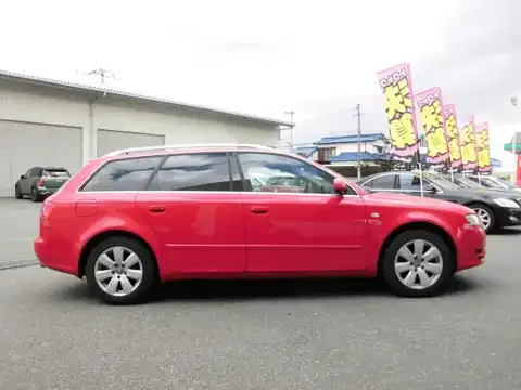 カタログ画像：Ａ４アバント （A4 AVANT） １．８Ｔ 2006年7月 GH-8EBFB 1800cc ブリリアントレッド 燃費11.4km / l 外装