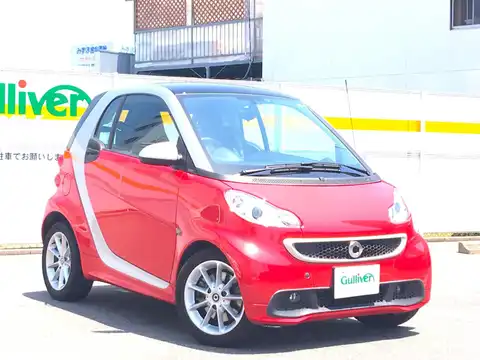 カタログ画像：スマートフォーツークーペ （SMART FORTWO COUPE） ｍｈｄパッション 2014年4月 ABA-451380 1000cc ラリーレッド 燃費22.0km / l メイン（その他）