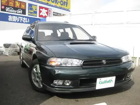 カタログ画像：レガシィツーリングワゴン （LEGACY TOURING WAGON） ＧＴ／Ｂ－ｓｐｅｃⅡ 1995年8月 E-BG5 2000cc ブラックマイカ 燃費10.4km / l メイン（その他）